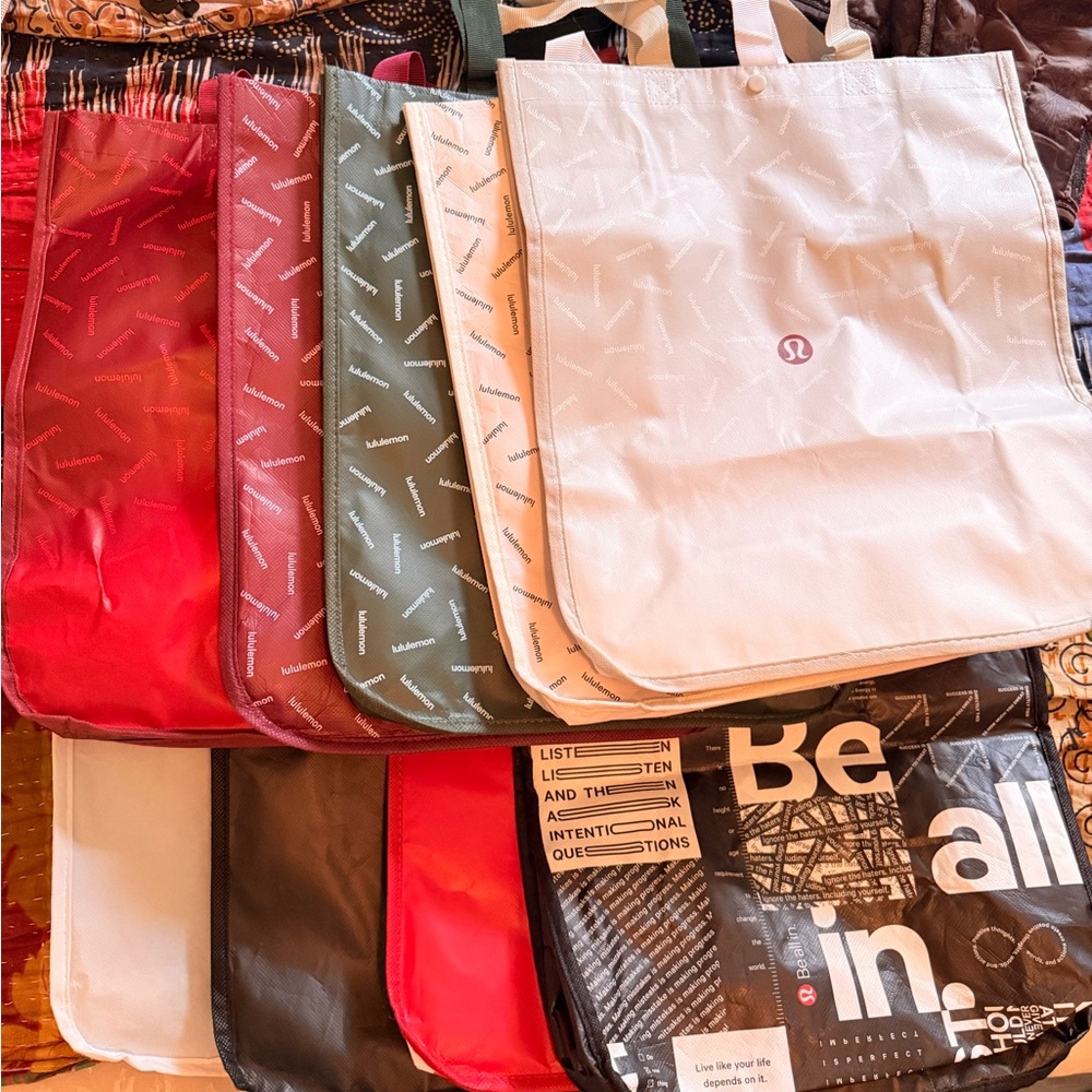 Lululemon Athletica Large Tote Bags -